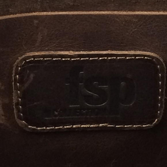 FSP Collection Leather Tote Womens Handbag Brown Open Tassel Cape Town - Picture 15 of 16